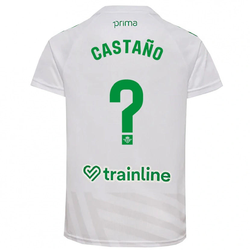 Danxen Herren Jesús Castaño #0 Trikot Weiß Grün Torwarttrikot 2025/26 Österreich