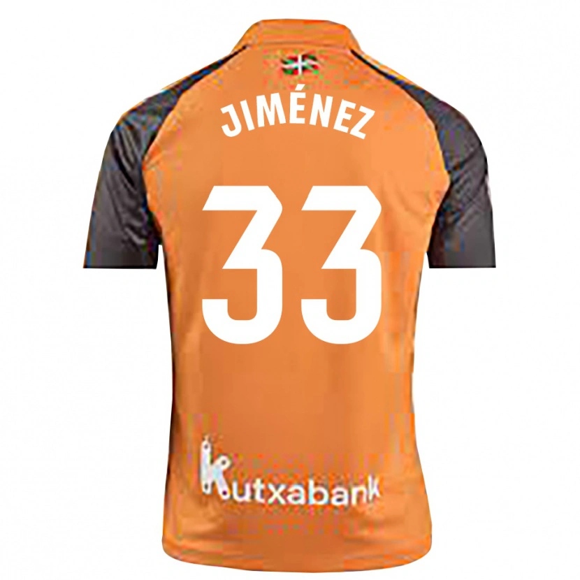 Danxen Herren Javier Jiménez #33 Trikot Schwarz Orange Torwarttrikot 2025/26 Österreich