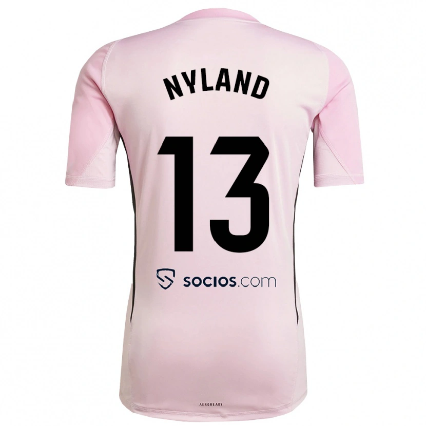 Danxen Herren Ørjan Nyland #13 Trikot Pink Schwarz Torwarttrikot 2025/26 Österreich