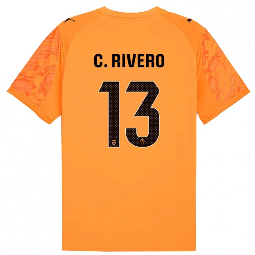 Danxen Herren Cristian Rivero #13 Trikot Orange Schwarz Torwarttrikot 2025/26 Österreich