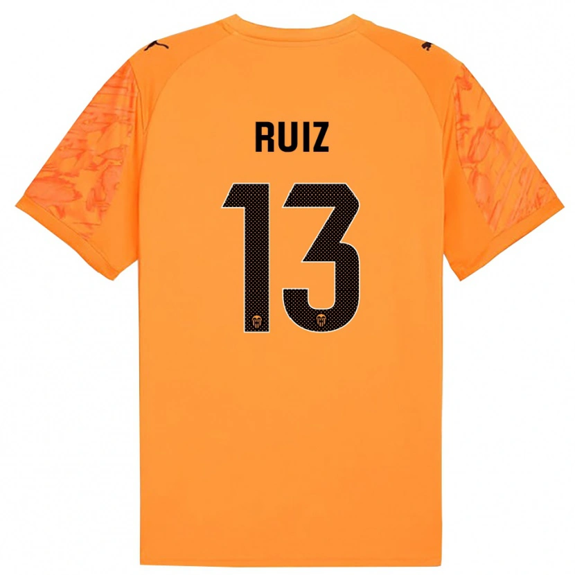 Danxen Herren Nil Ruiz #13 Trikot Orange Schwarz Torwarttrikot 2025/26 Österreich