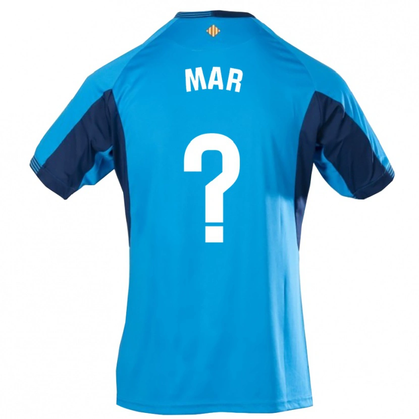 Danxen Herren Mar Segarra Casanova #0 Trikot Blau Weiß Torwarttrikot 2025/26 Österreich