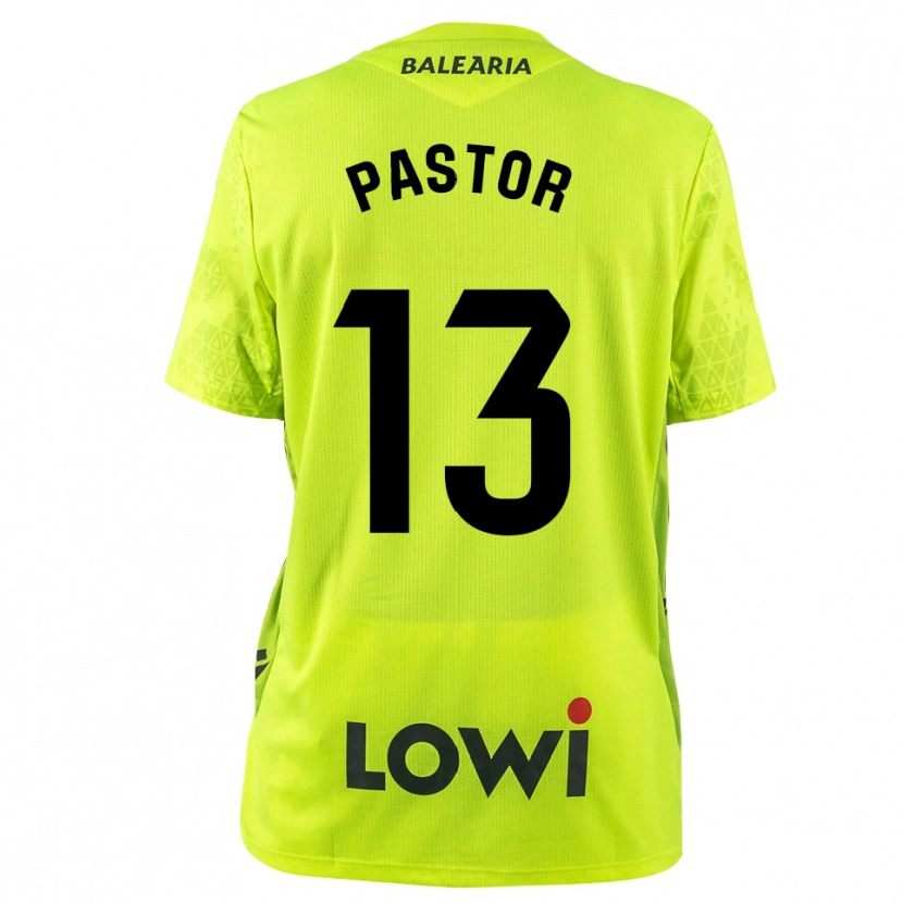 Danxen Herren Alfonso Pastor #13 Trikot Leuchtgrün Schwarz Torwarttrikot 2025/26 Österreich