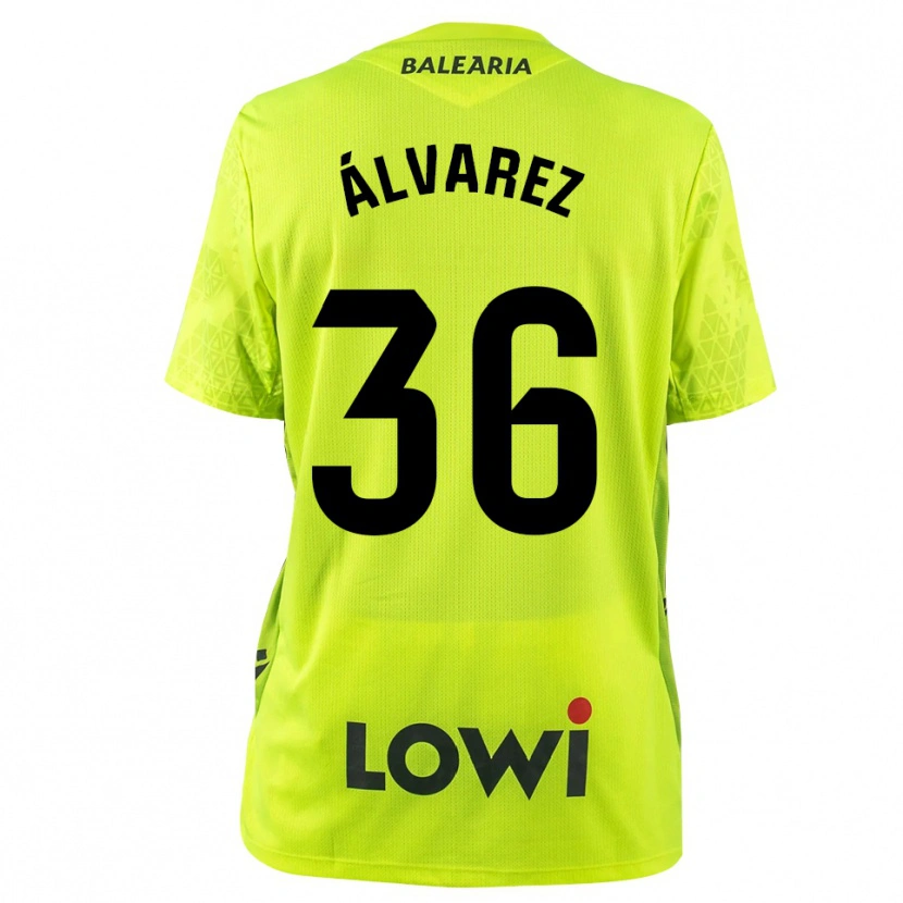Danxen Herren Anna Álvarez #36 Trikot Leuchtgrün Schwarz Torwarttrikot 2025/26 Österreich