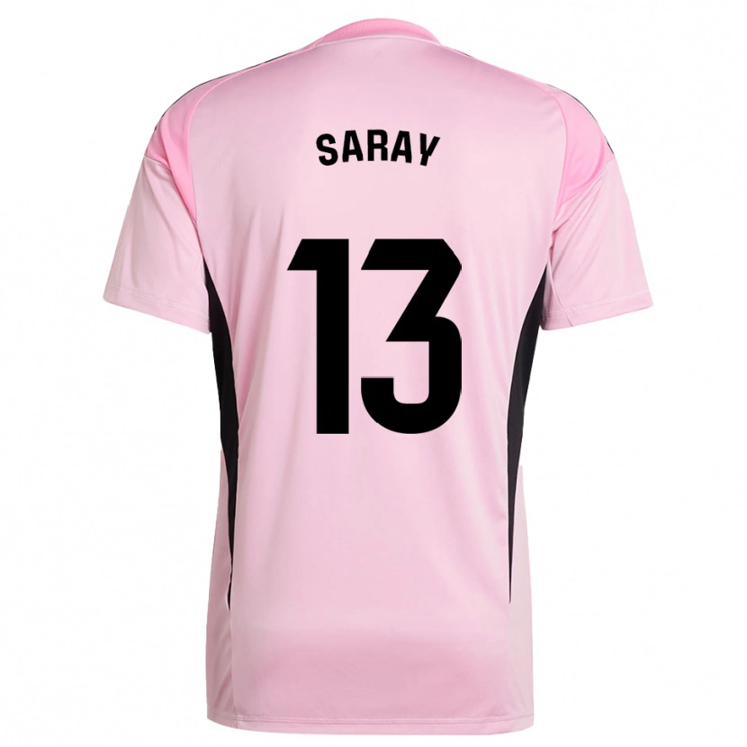Danxen Herren Saray Vázquez Alonso #13 Trikot Pink Schwarz Torwarttrikot 2025/26 Österreich