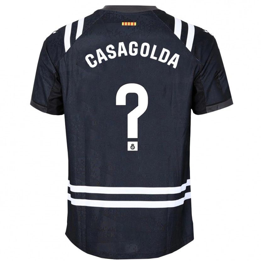 Danxen Herren Pau Casagolda #0 Trikot Schwarz Weiß Torwarttrikot 2025/26 Österreich
