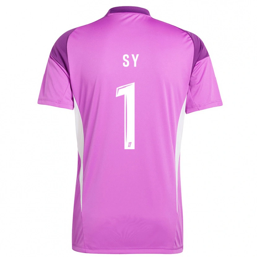 Danxen Herren Seydou Sy #1 Trikot Flieder Weiß Torwarttrikot 2025/26 Österreich