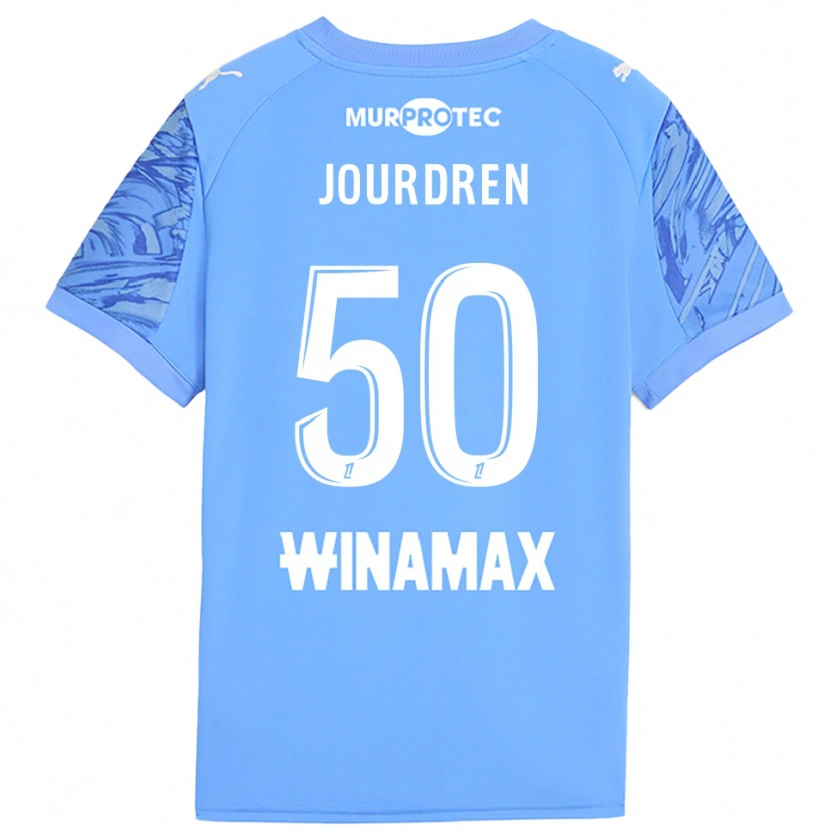 Danxen Herren Ilan Jourdren #50 Trikot Hellblau Weiß Torwarttrikot 2025/26 Österreich