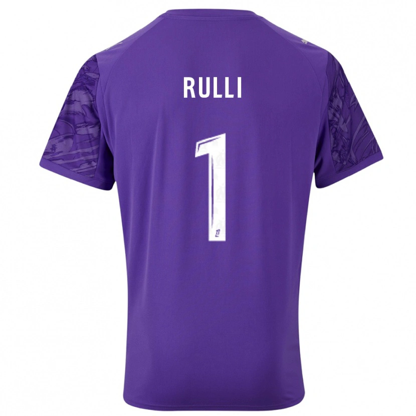 Danxen Herren Gerónimo Rulli #1 Trikot Violett Weiß Torwarttrikot 2025/26 Österreich