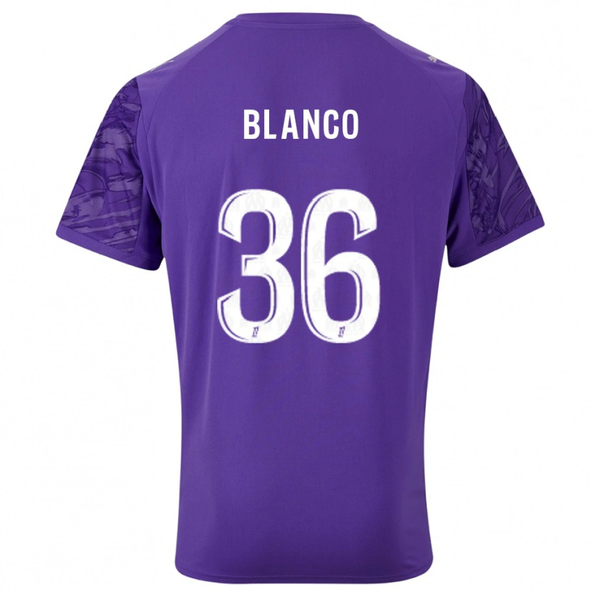 Danxen Herren Rubén Blanco #36 Trikot Violett Weiß Torwarttrikot 2025/26 Österreich