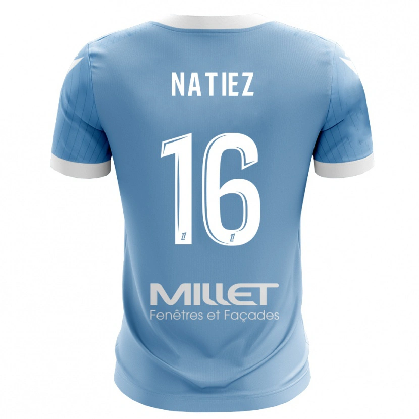 Danxen Herren Stanislas Natiez #16 Trikot Hellhimmelblau Torwarttrikot 2025/26 Österreich