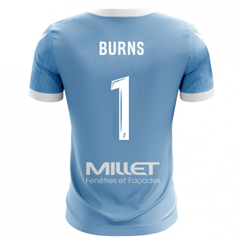 Danxen Herren Emily Burns #1 Trikot Hellhimmelblau Torwarttrikot 2025/26 Österreich