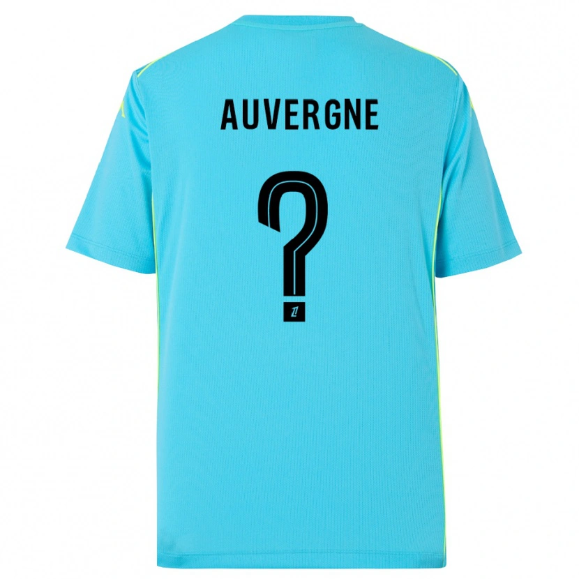 Danxen Herren Dorian Auvergne #0 Trikot Himmelblau Schwarz Torwarttrikot 2025/26 Österreich