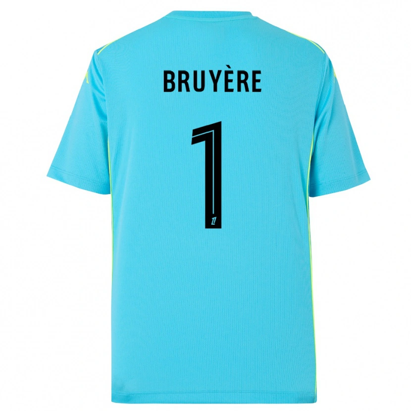 Danxen Herren Théo Bruyère #1 Trikot Himmelblau Schwarz Torwarttrikot 2025/26 Österreich