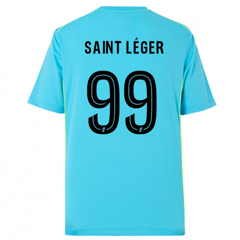 Danxen Herren Maureen Saint Léger #99 Trikot Himmelblau Schwarz Torwarttrikot 2025/26 Österreich