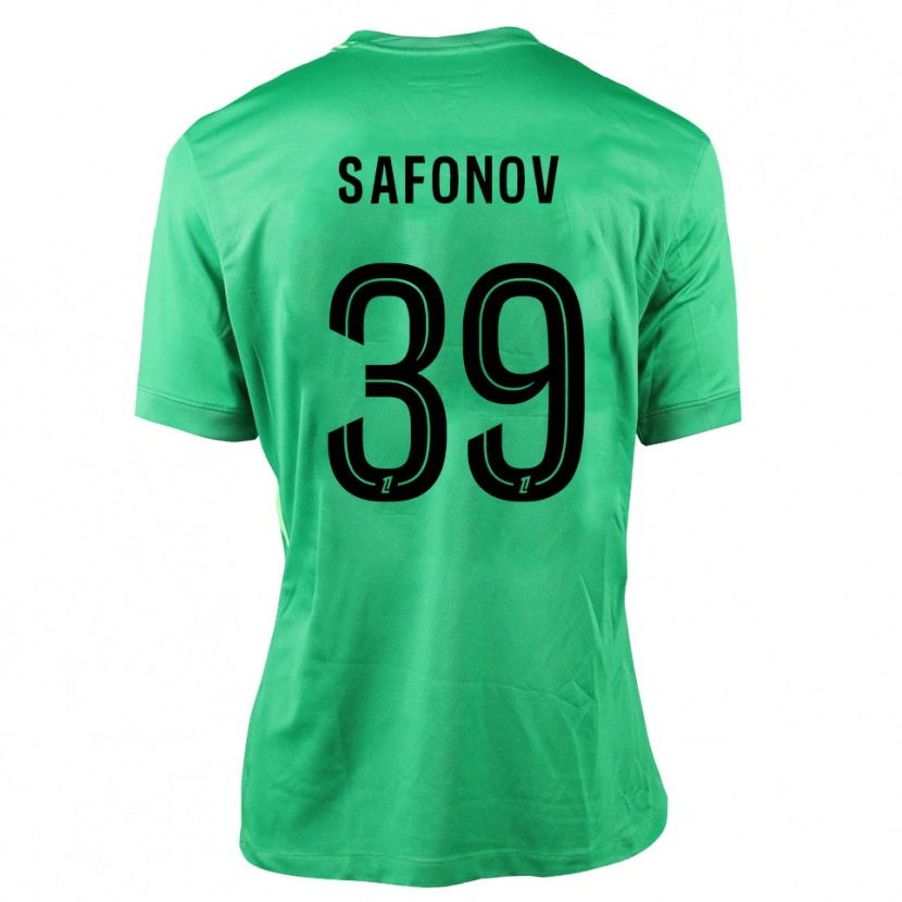 Danxen Herren Matvey Safonov #39 Trikot Grün Schwarz Torwarttrikot 2025/26 Österreich