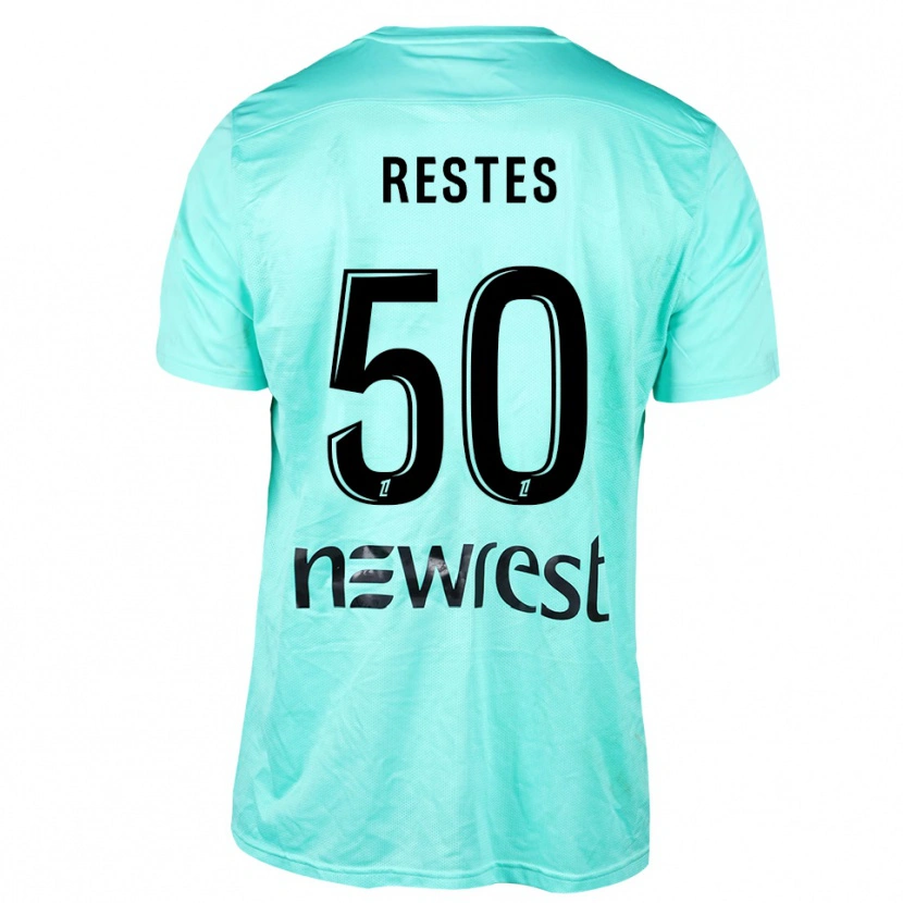 Danxen Herren Guillaume Restes #50 Trikot Aqua Schwarz Torwarttrikot 2025/26 Österreich