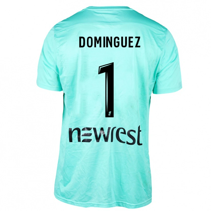 Danxen Herren Álex Domínguez #1 Trikot Aqua Schwarz Torwarttrikot 2025/26 Österreich