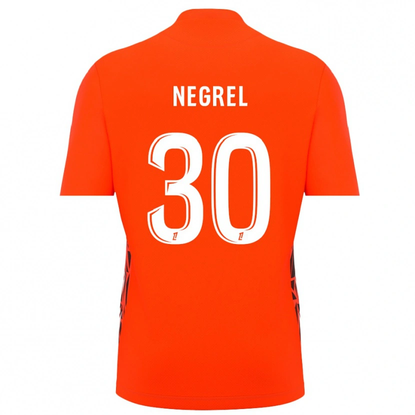 Danxen Herren Tom Negrel #30 Trikot Orange-Weiß Torwarttrikot 2025/26 Österreich