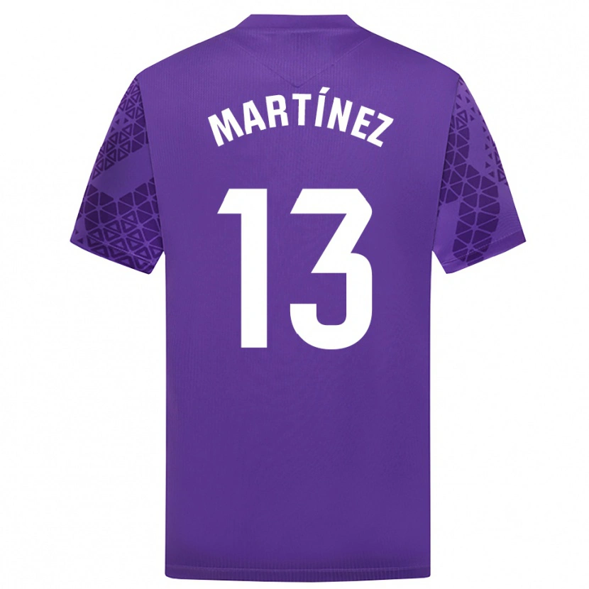 Danxen Herren Fernando Martínez #13 Trikot Violett Weiß Torwarttrikot 2025/26 Österreich