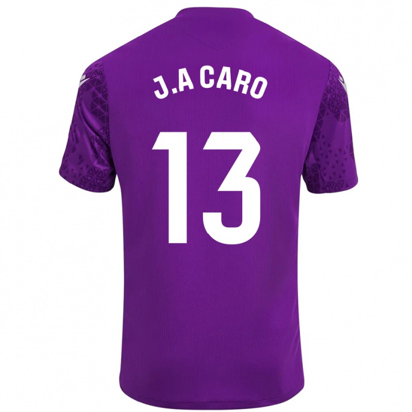 Danxen Herren José Antonio Caro #13 Trikot Dunkelviolett Weiß Torwarttrikot 2025/26 Österreich