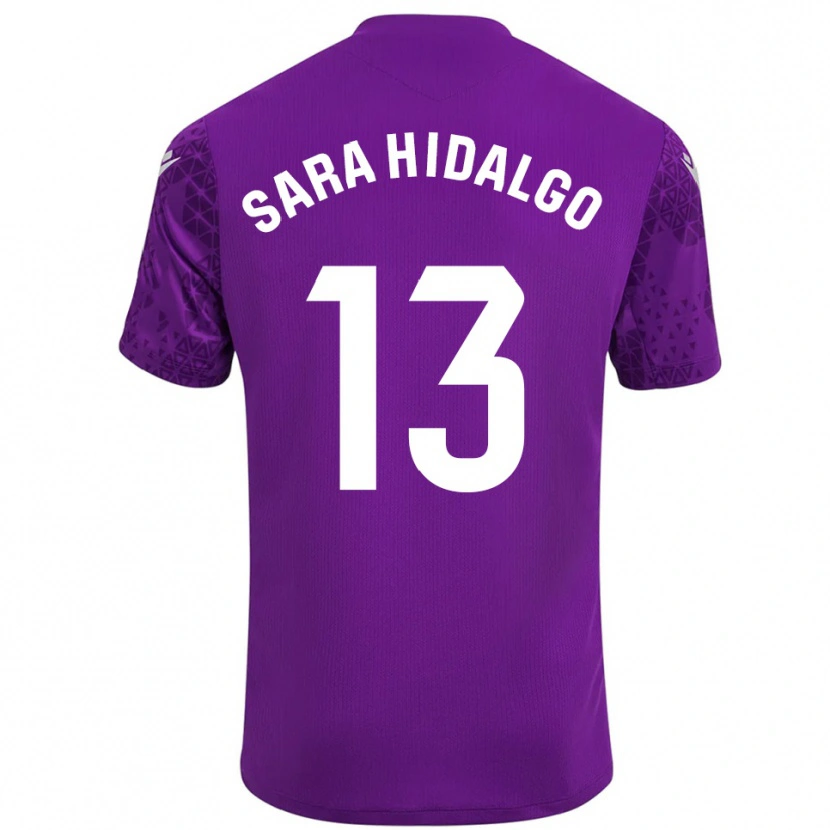 Danxen Herren Sara Hidalgo Merino #13 Trikot Dunkelviolett Weiß Torwarttrikot 2025/26 Österreich