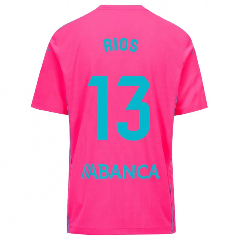 Danxen Herren Hugo Rios #13 Trikot Tiefpink Schwarz Torwarttrikot 2025/26 Österreich