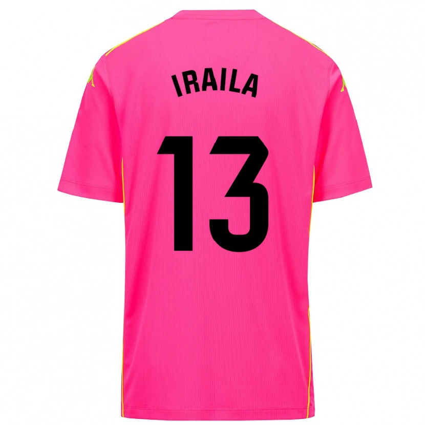 Danxen Herren Iraila Rivera Simón #13 Trikot Tiefpink Schwarz Torwarttrikot 2025/26 Österreich