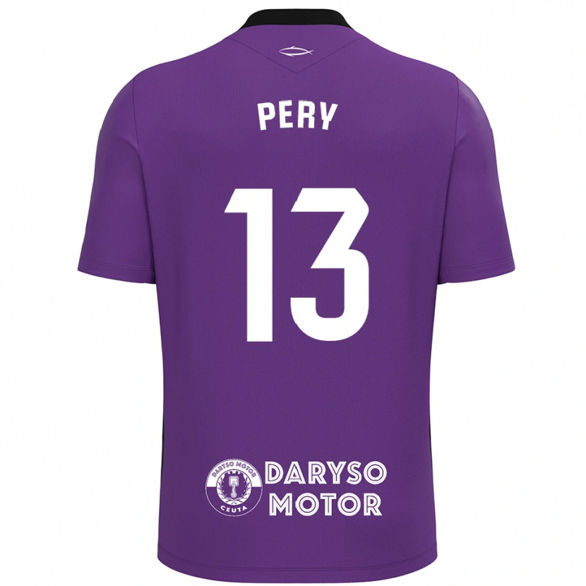 Danxen Herren Pery #13 Trikot Violett Weiß Torwarttrikot 2025/26 Österreich