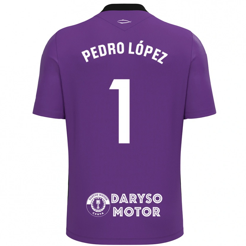 Danxen Herren Pedro López #1 Trikot Violett Weiß Torwarttrikot 2025/26 Österreich