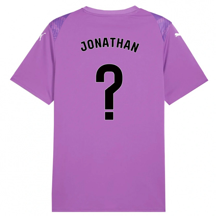 Danxen Herren Jonathan Sánchez #0 Trikot Flieder Schwarz Torwarttrikot 2025/26 Österreich