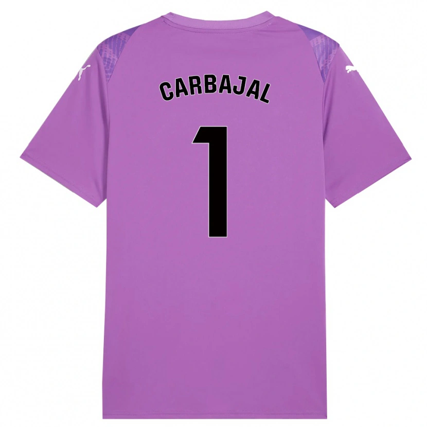 Danxen Herren Cristina Díaz Carbajal #1 Trikot Flieder Schwarz Torwarttrikot 2025/26 Österreich