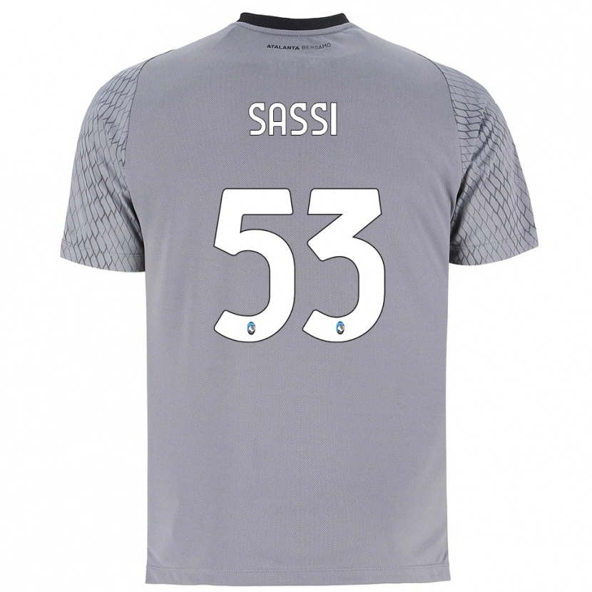 Danxen Herren Jacopo Sassi #53 Trikot Grau Blau Rot Torwarttrikot 2025/26 Österreich
