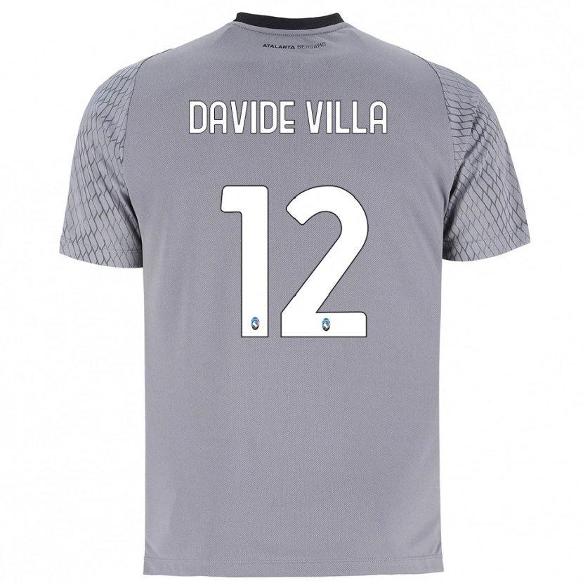 Danxen Herren Matteo Davide Villa #12 Trikot Grau Blau Rot Torwarttrikot 2025/26 Österreich