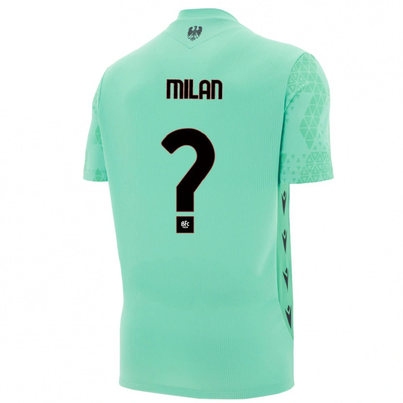Danxen Herren Riccardo Milan #0 Trikot Mint Blau Schwarz Torwarttrikot 2025/26 Österreich