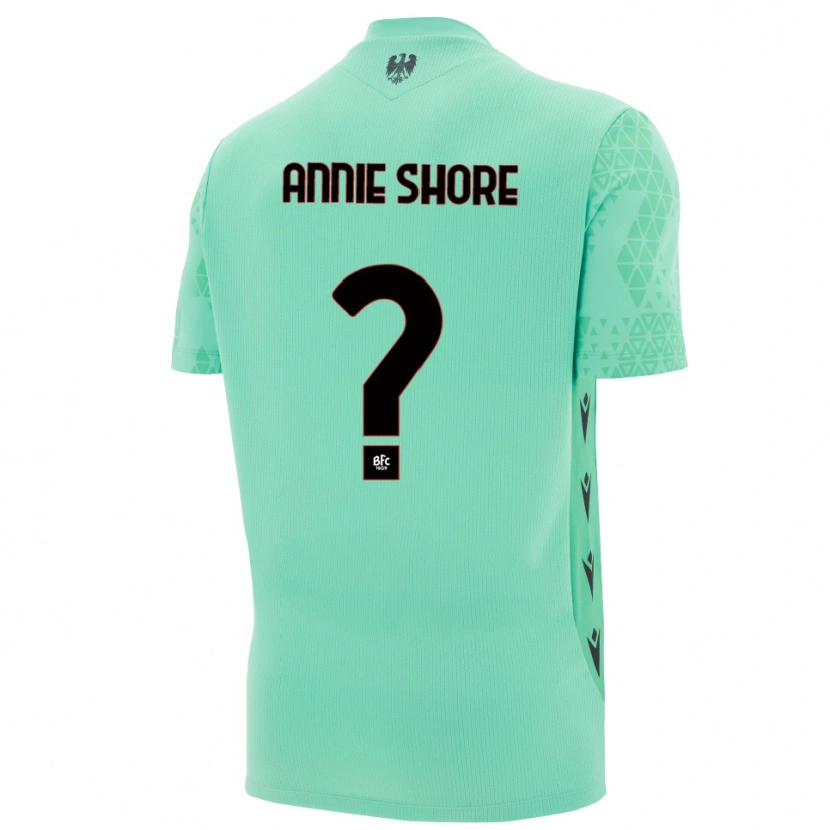 Danxen Herren Margot Annie Shore #0 Trikot Mint Blau Schwarz Torwarttrikot 2025/26 Österreich