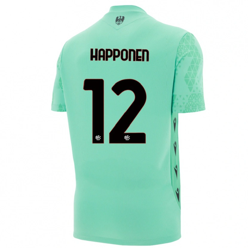 Danxen Herren Ukko Happonen #12 Trikot Mint Blau Schwarz Torwarttrikot 2025/26 Österreich