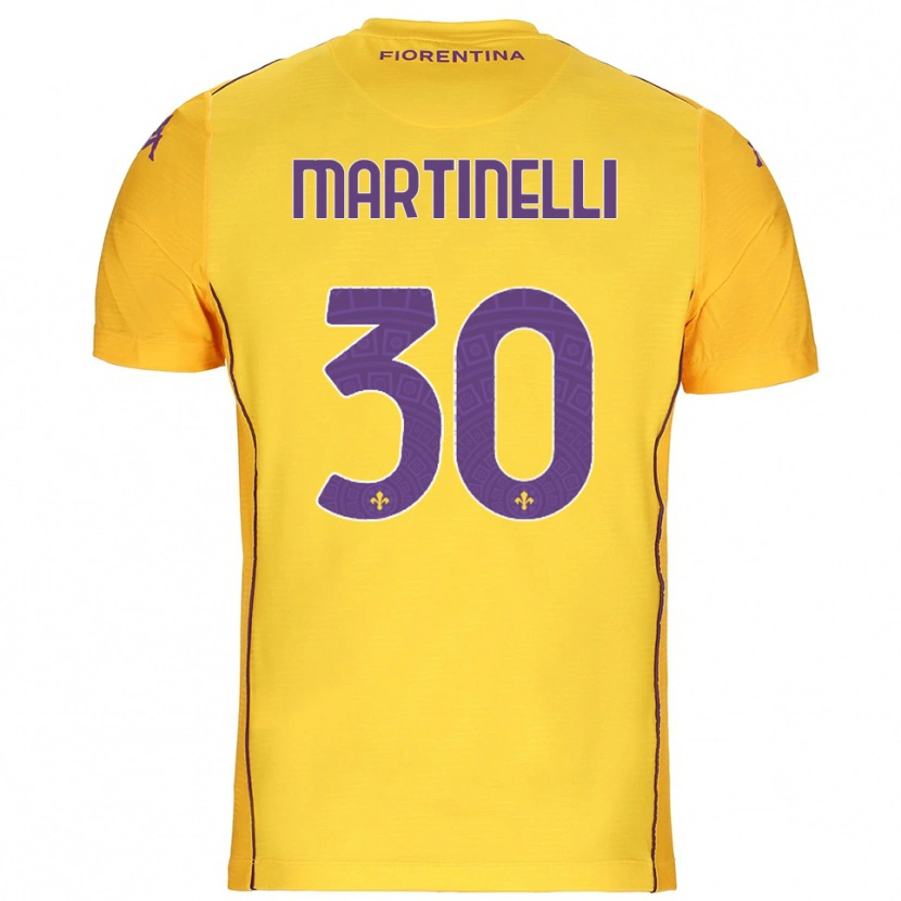 Danxen Herren Tommaso Martinelli #30 Trikot Orange Gelb Lila Torwarttrikot 2025/26 Österreich
