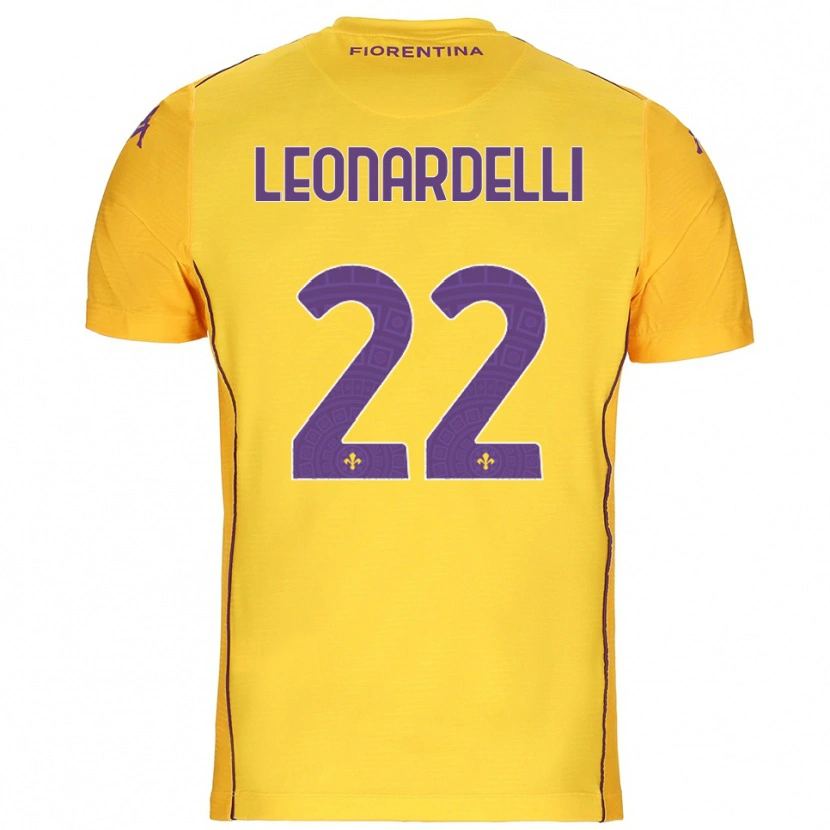 Danxen Herren Pietro Leonardelli #22 Trikot Orange Gelb Lila Torwarttrikot 2025/26 Österreich