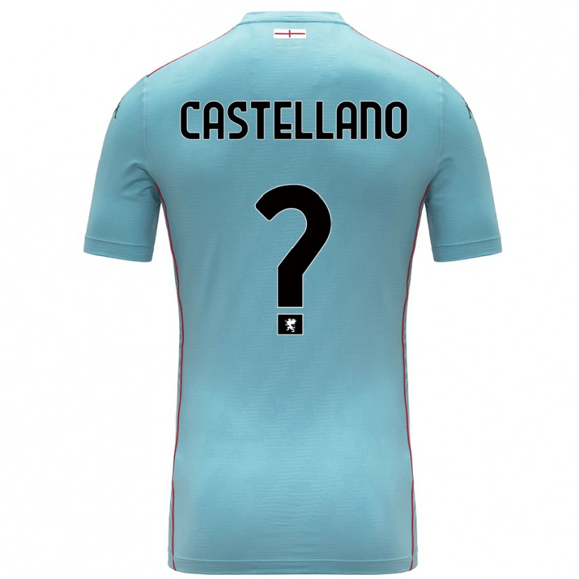 Danxen Herren Cristiano Castellano #0 Trikot Blau Grau Torwarttrikot 2025/26 Österreich