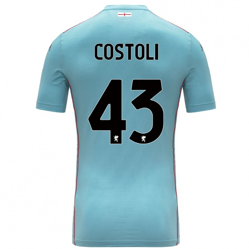 Danxen Herren Lorenzo Costoli #43 Trikot Blau Grau Torwarttrikot 2025/26 Österreich