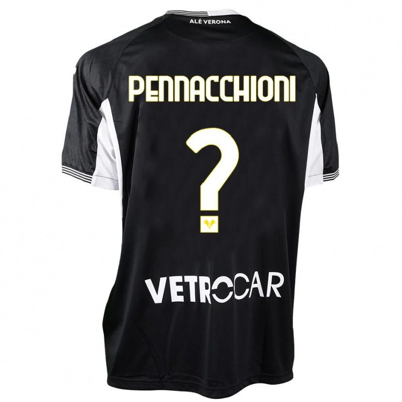 Danxen Herren Jacopo Pennacchioni #0 Trikot Schwarz Weiß Torwarttrikot 2025/26 Österreich