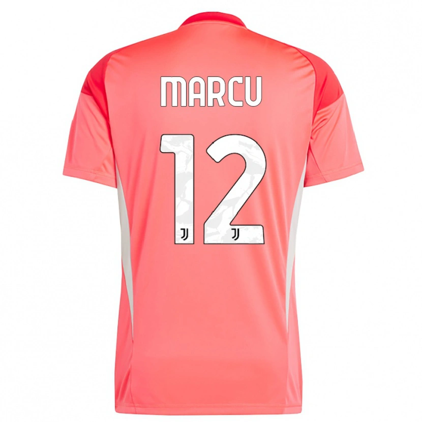 Danxen Herren Alessio Marcu #12 Trikot Rot Orange Torwarttrikot 2025/26 Österreich