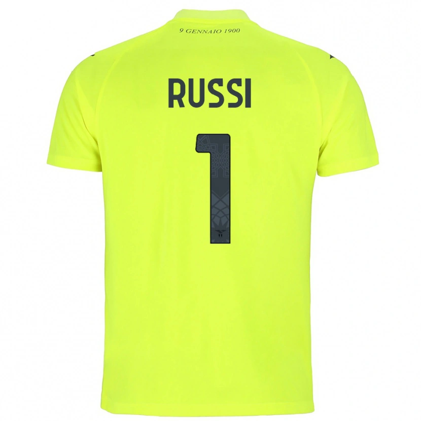 Danxen Herren Gabriele Russi #1 Trikot Fluoreszierendes Grün Torwarttrikot 2025/26 Österreich