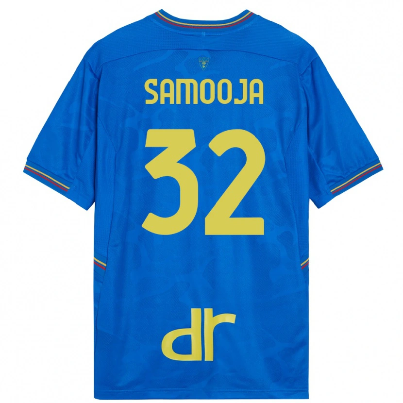 Danxen Herren Jasper Samooja #32 Trikot Königsblau Braun Torwarttrikot 2025/26 Österreich