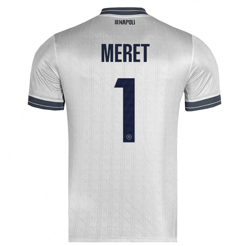 Danxen Herren Alex Meret #1 Trikot Hellgrau Torwarttrikot 2025/26 Österreich