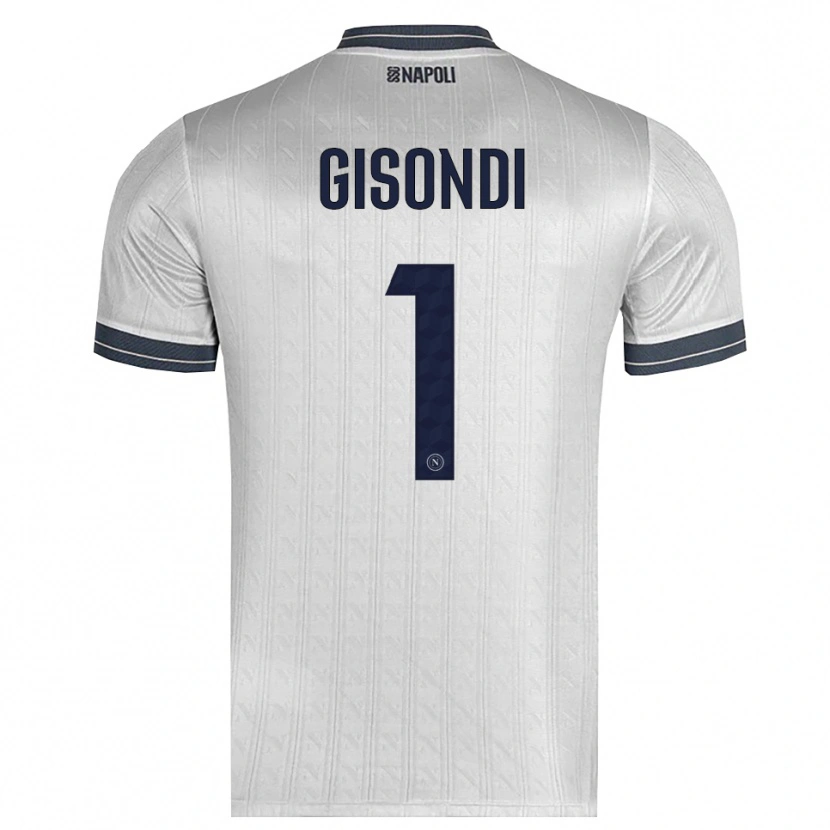 Danxen Herren Francesco Gisondi #1 Trikot Hellgrau Torwarttrikot 2025/26 Österreich