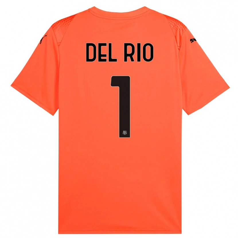 Danxen Herren Davide Del Rio #1 Trikot Orange Schwarz Torwarttrikot 2025/26 Österreich