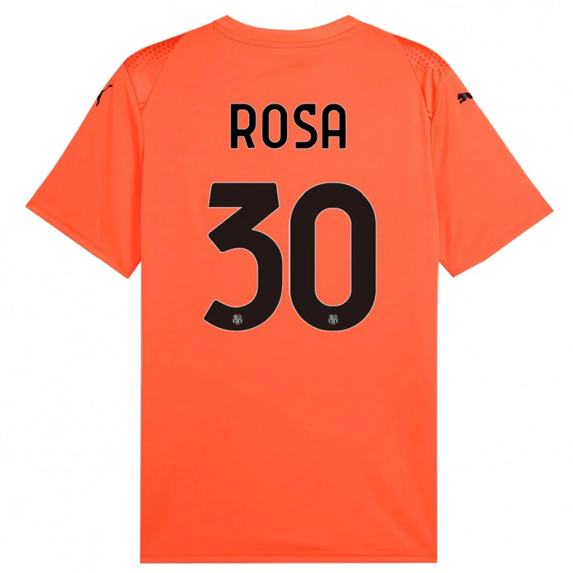 Danxen Herren Enrico Rosa #30 Trikot Orange Schwarz Torwarttrikot 2025/26 Österreich
