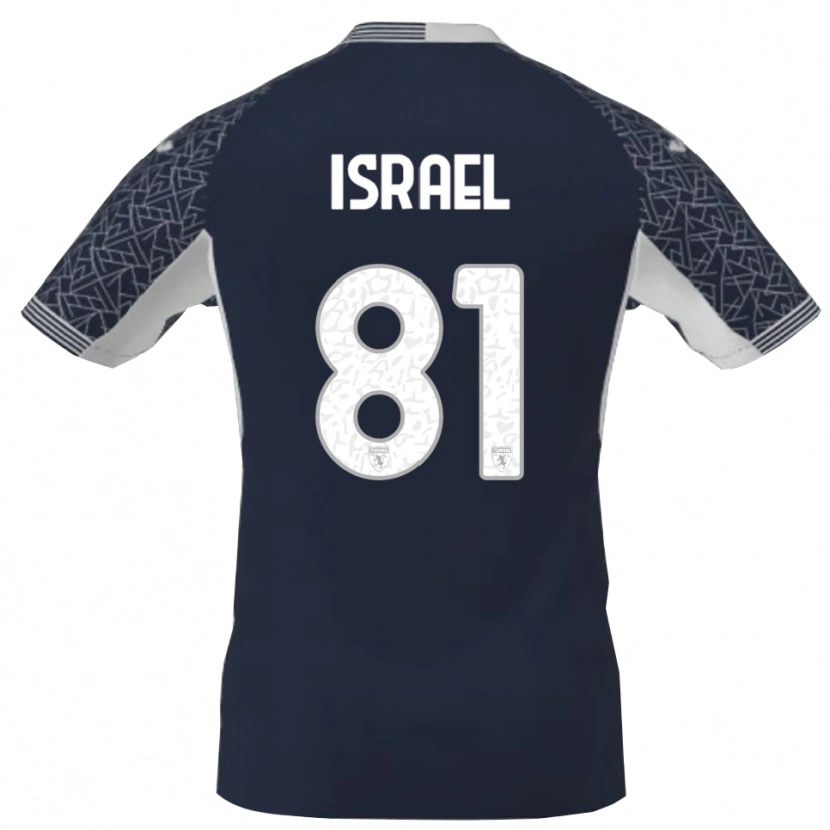 Danxen Herren Franco Israel #81 Trikot Blau Schwarz Weiß Torwarttrikot 2025/26 Österreich